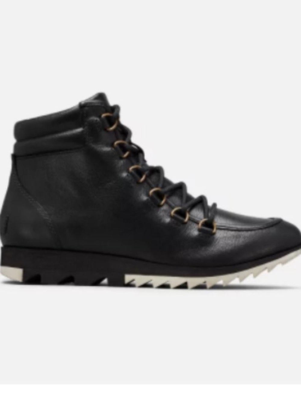 Sorel Harlow Lace Up Black Bootie 8.5